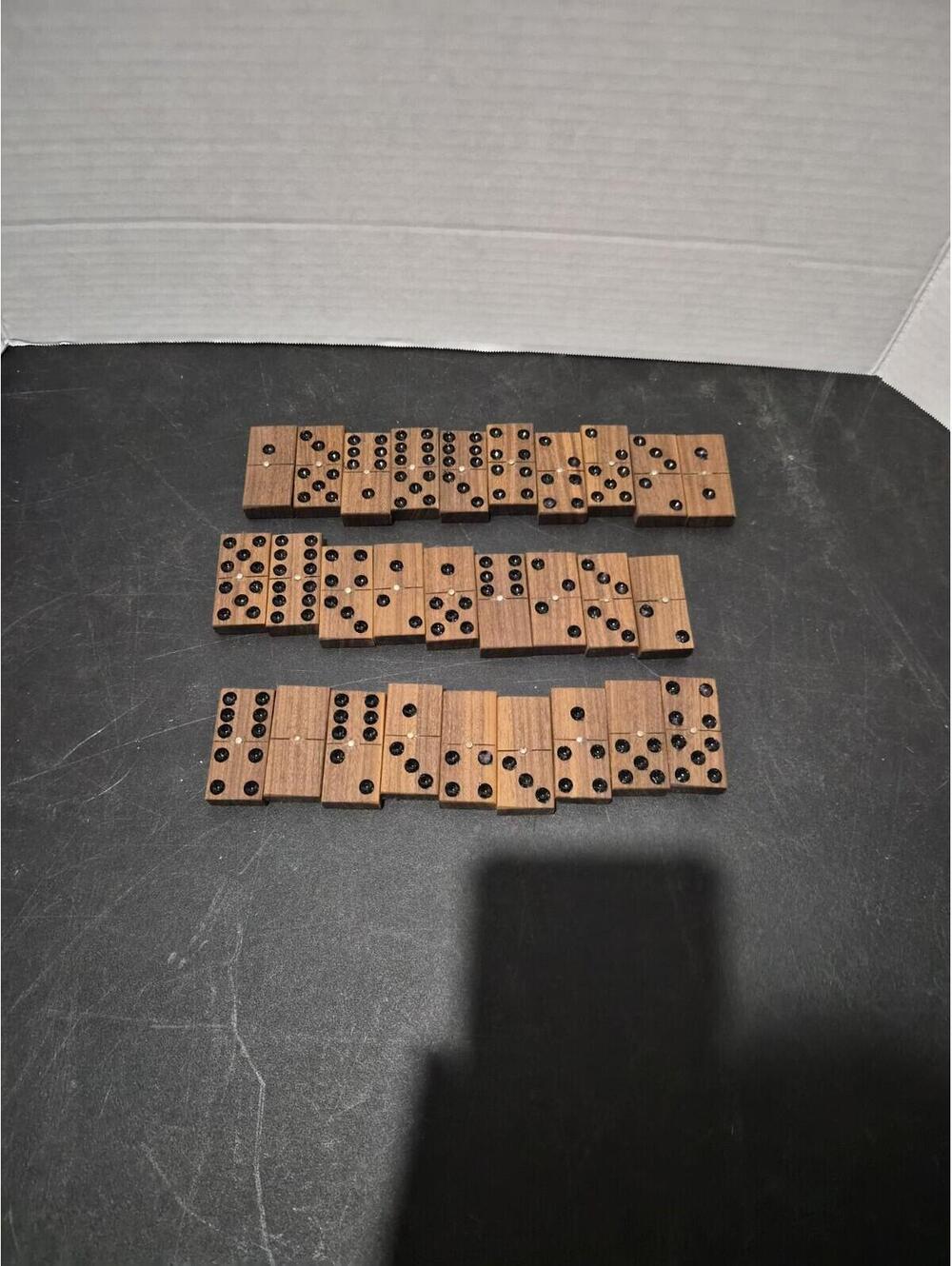 Wooden Domino Set No Case